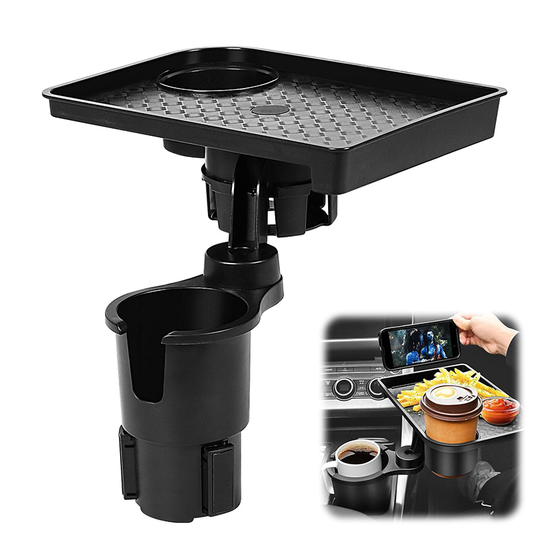 Food Snacks Drinks - Portavasos para Auto, Multifuncional, con Bandeja
