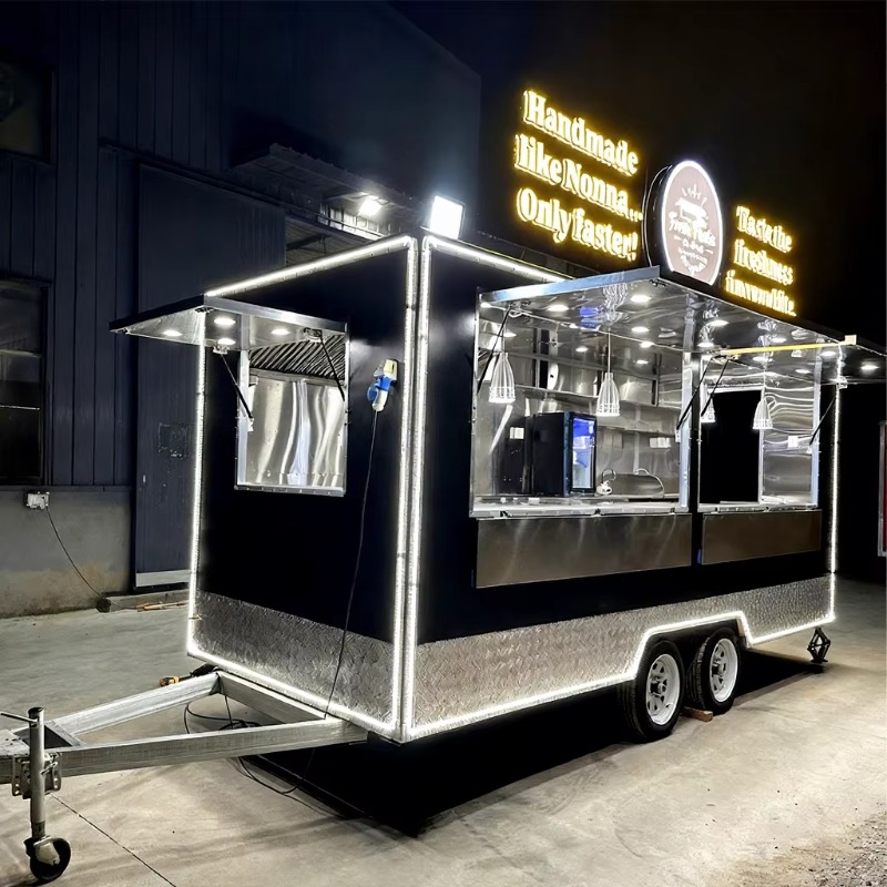 Food Snacks Catering - Remolque de Comida Móvil, Carrito de