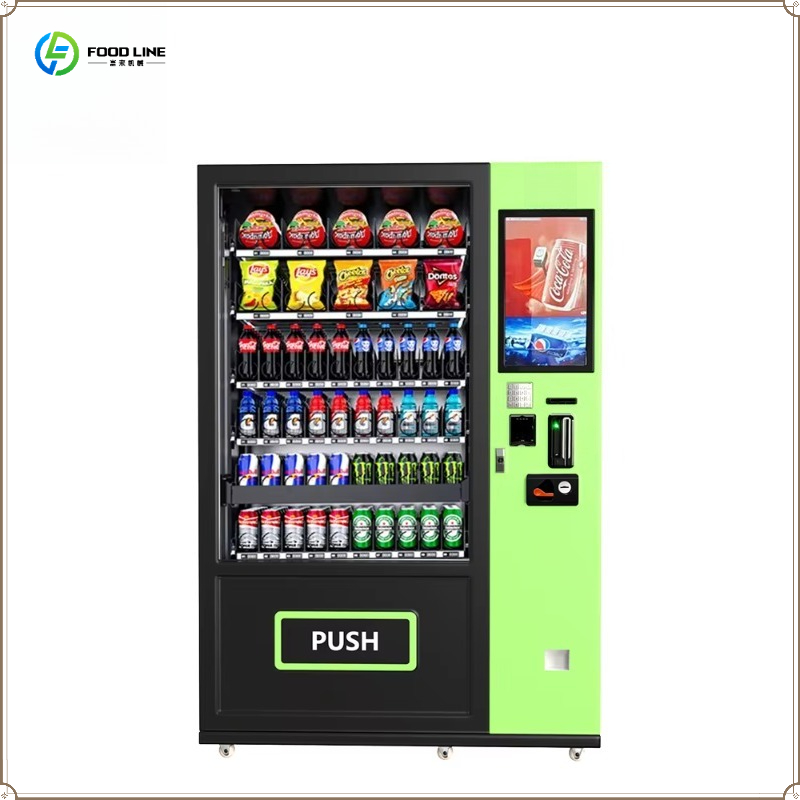 Food Snacks Drinks - Máquina Expendedora Inteligente Automática para Alimentos