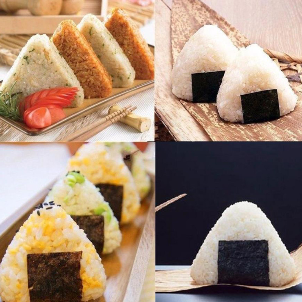 Seaweed Snack - Juego de 2 moldes triangulares para