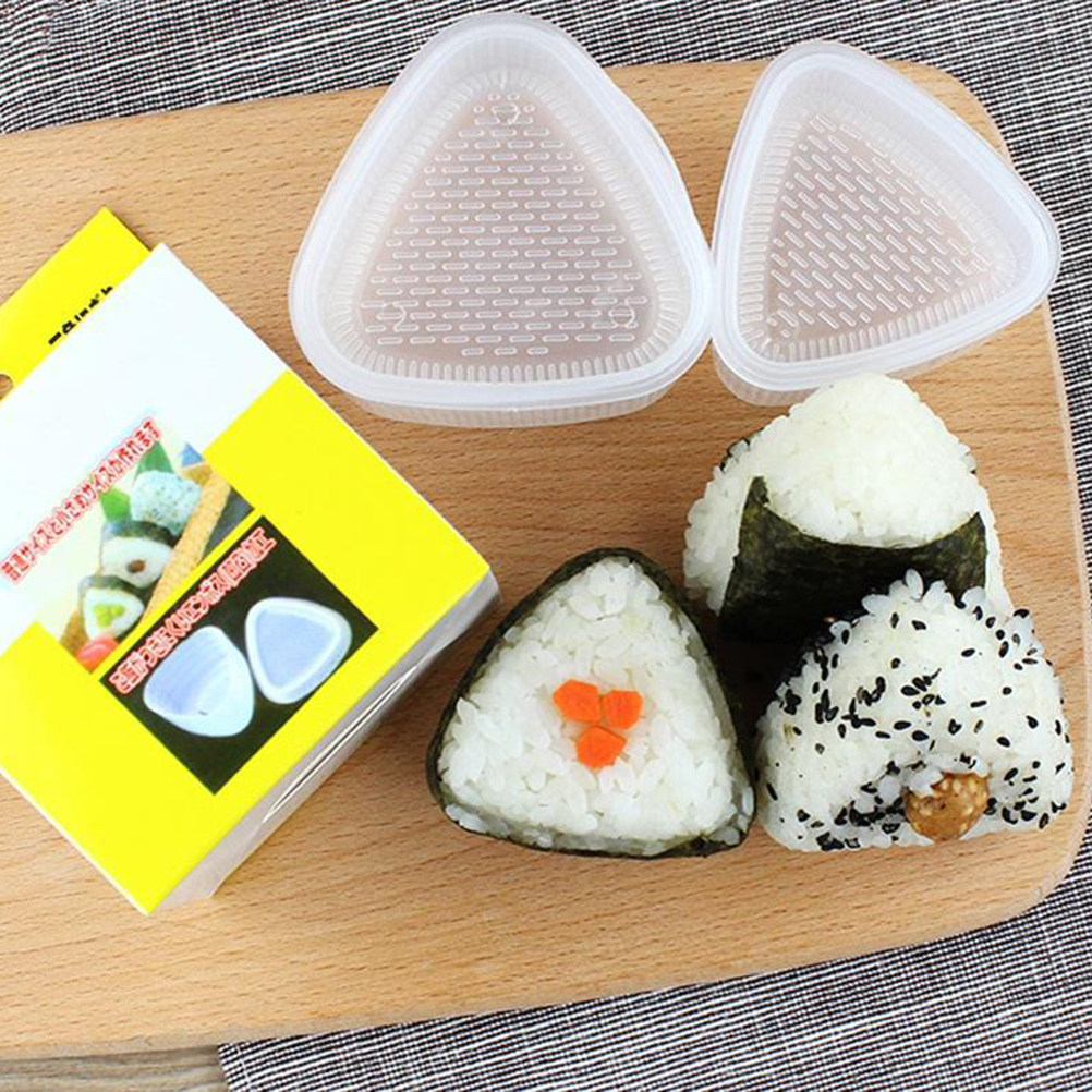 Seaweed Snack - Juego de 2 moldes triangulares para