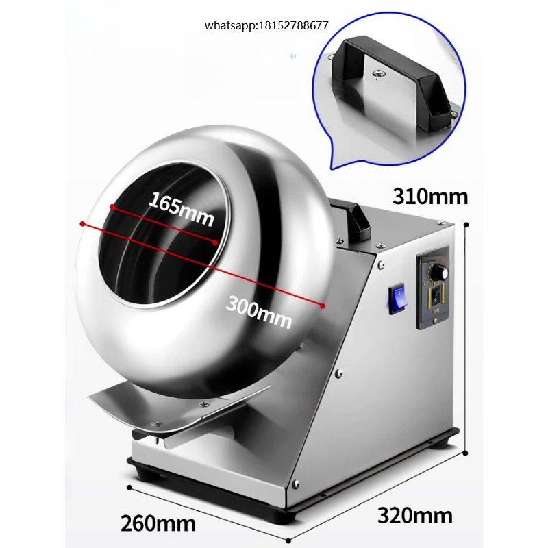 Popcorn - Máquina de Recubrimiento de Snacks para