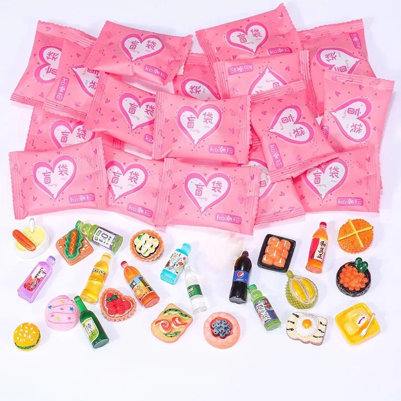 Food Snacks Drinks - Bolsa de Juguetes de Comida en