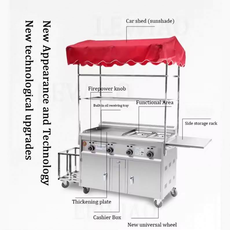 Remolque de Comida Móvil, Cami - Food Snacks Catering reseña y precio