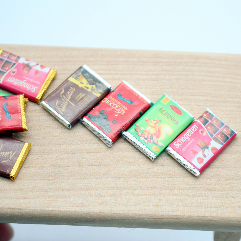 Minicasa de muñecas en miniatu - Chocolate Snack reseña y precio