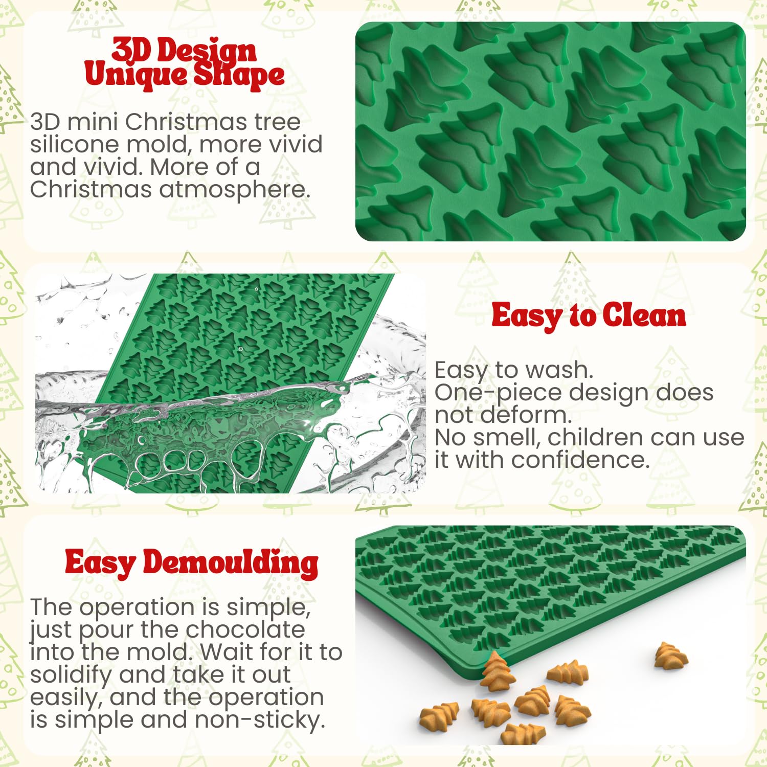 FAIS DU Mini Moldes para árbol - Gummy Candy reseña y precio