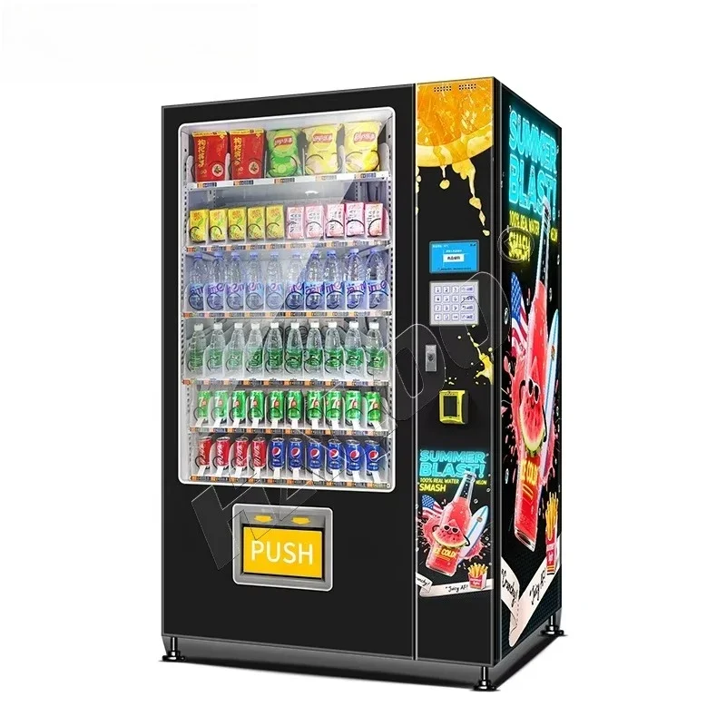 Máquina Expendedora Combinada  - Food Snacks Drinks reseña y precio
