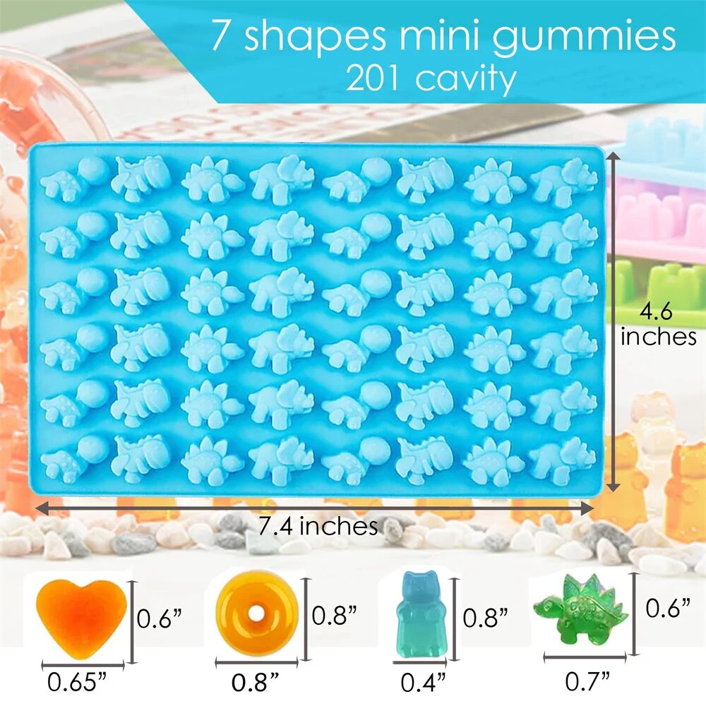 Moldes de osos de goma, Mini m - Gummy Candy reseña y precio