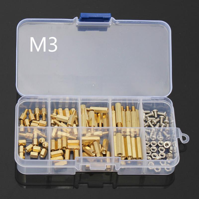 120 Uds M3 macho hembra latón  - Nuts Mix reseña y precio