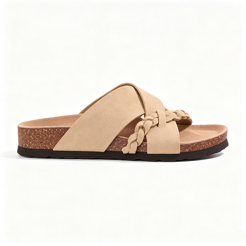 Sandalias planas de corcho tre - Popcorn reseña y precio