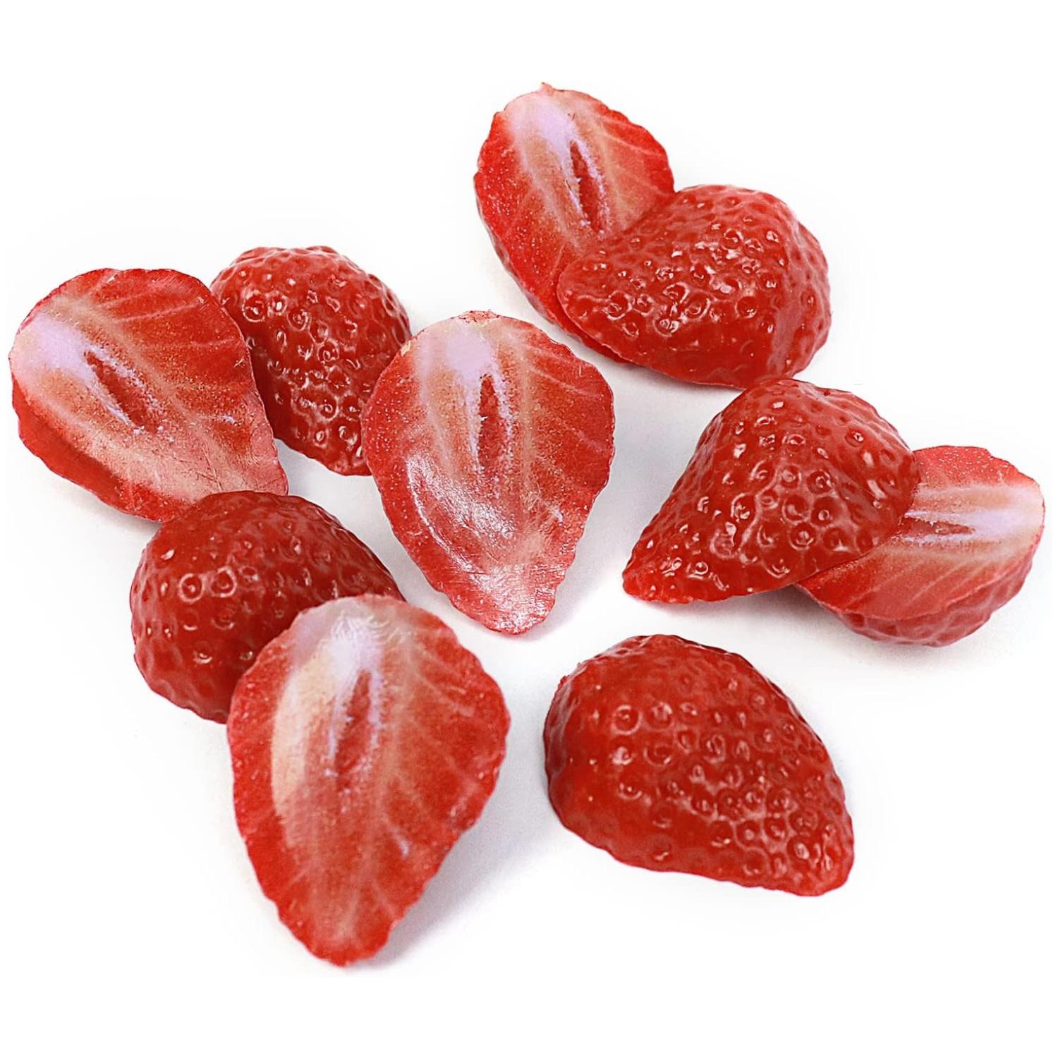 Pétalos de fresa artificiales, - Chocolate Snack reseña y precio
