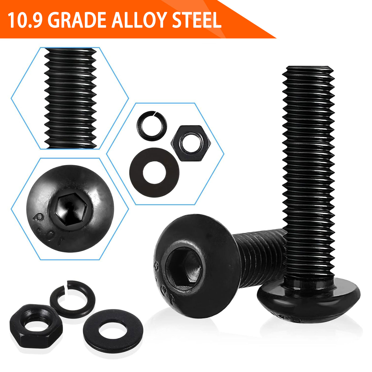 Kit de tornillos de cabeza de  - Nuts Mix reseña y precio