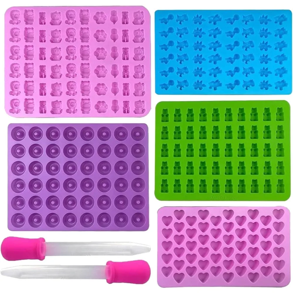 Moldes de silicona para dulces - Gummy Candy reseña y precio