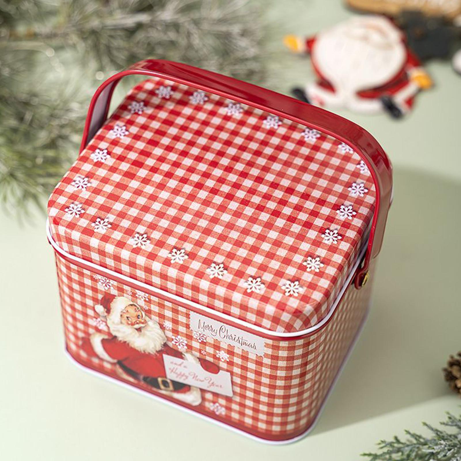 Latas navideñas de Metal de 6  - Chocolate Snack reseña y precio