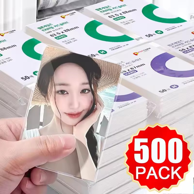 500 Fundas para Tarjetas de Kp - Popcorn reseña y precio