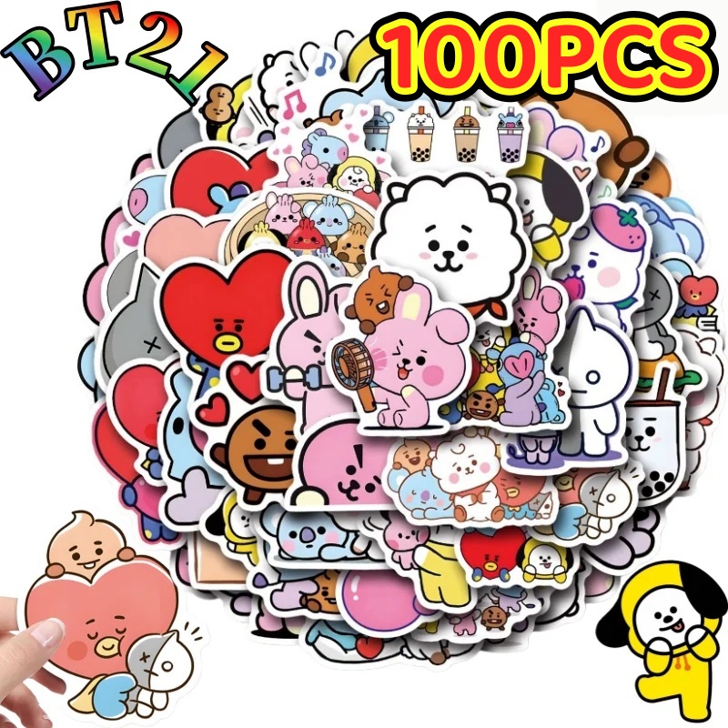 55/110PCS BT21 Chimmy Cooky ko - Cookies Pack reseña y precio
